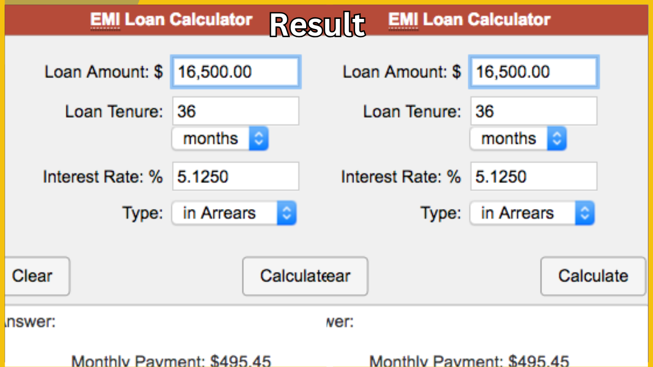 Loan Emi Calculator